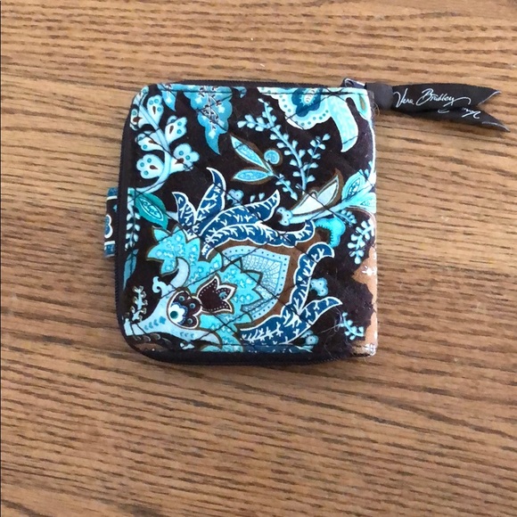 Java Blue Vera Bradley Wallet - Picture 4 of 4